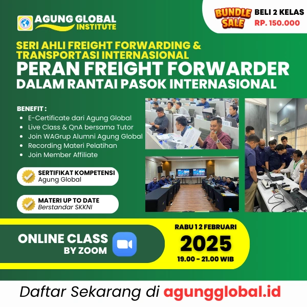 ONLINE - Peran Freight Forwarder dalam Rantai Pasok Internasional
