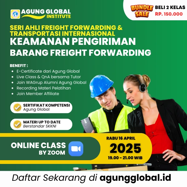 ONLINE - Keamanan Pengiriman Barang Freight Forwarding