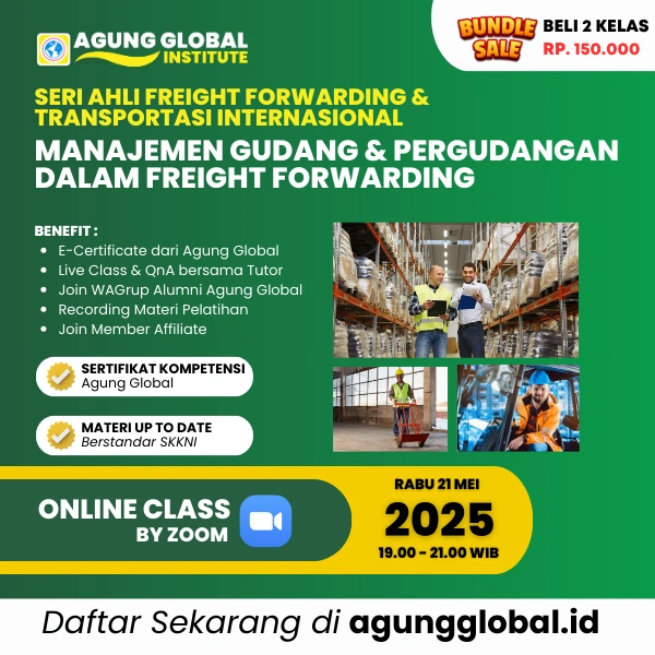 ONLINE - Manajemen Gudang dan Pergudangan dalam Freight Forwarding