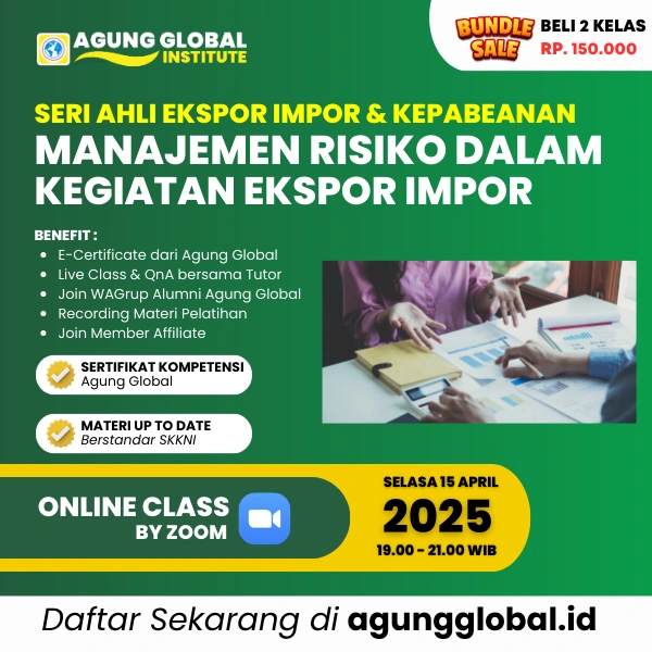 ONLINE - Manajemen Risiko dalam Kegiatan Ekspor Impor