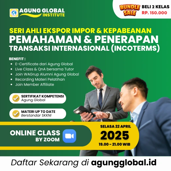 ONLINE - Pemahaman dan Penerapan Transaksi Internasional (Incoterms)