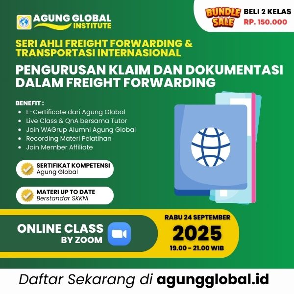 ONLINE - Pengurusan Klaim dan Dokumentasi dalam Freight Forwarding