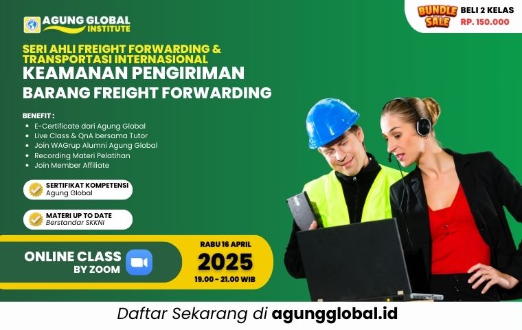 ONLINE – Keamanan Pengiriman Barang Freight Forwarding